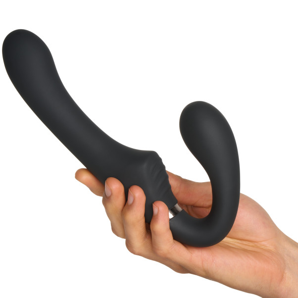 Sinful Couple's Oplaadbare Strap-on Dildo met Afstandsbediening