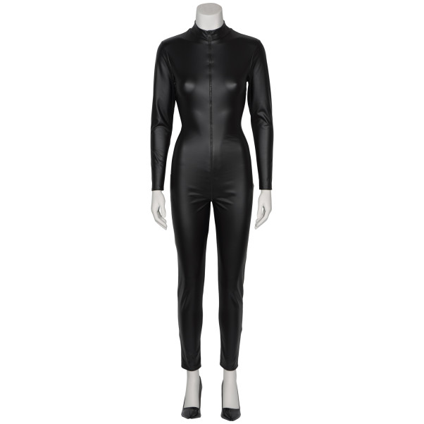 NORTIE Fetish Wetlook Kruisloze Catsuit