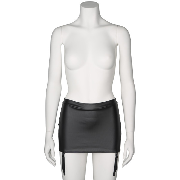 NORTIE Fetish Wetlook Korte Jarretel Rokje