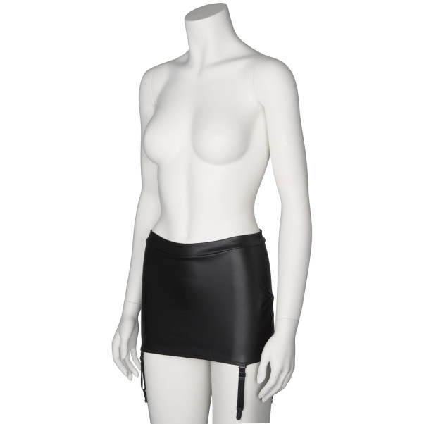 NORTIE Fetish Wetlook Korte Jarretel Rokje