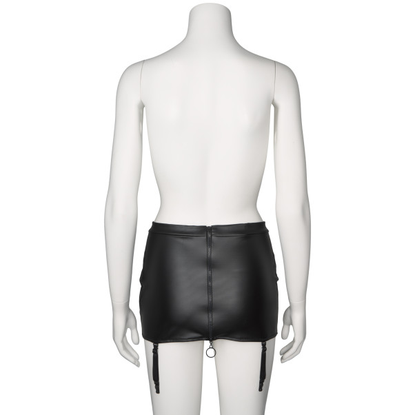 NORTIE Fetish Wetlook Korte Jarretel Rokje