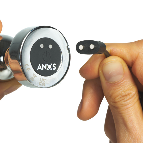 Anos Heavy Metal Vibrerende Buttplug