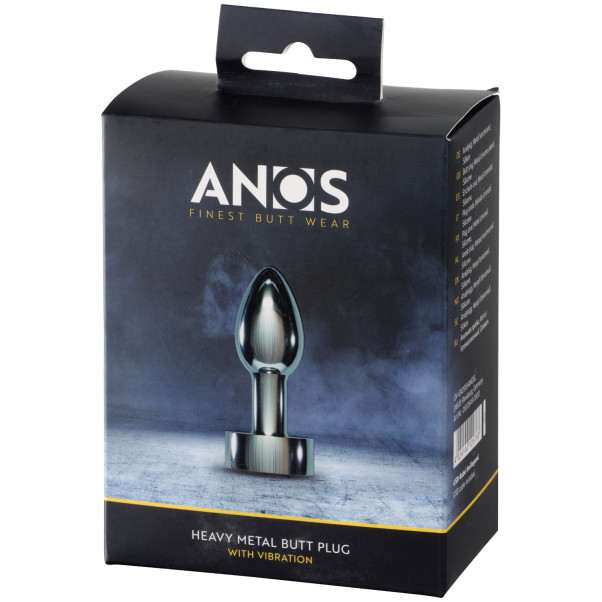 Anos Heavy Metal Vibrerende Buttplug