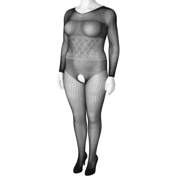 NORTIE Aniseed Kruisloze Catsuit Plus Size