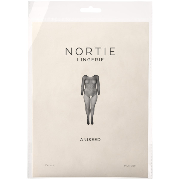 NORTIE Aniseed Kruisloze Catsuit Plus Size