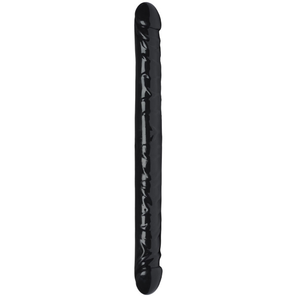 Willie City Black 2-Way Realistische Dubbele Dildo 43 cm