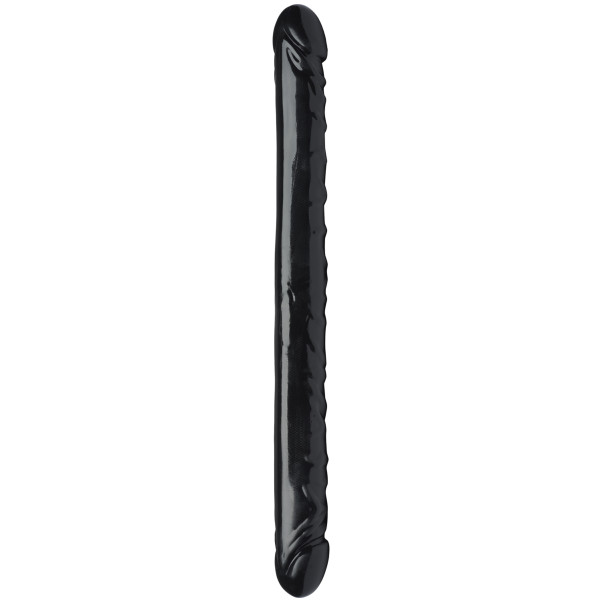 Willie City Black 2-Way Realistische Dubbele Dildo 43 cm