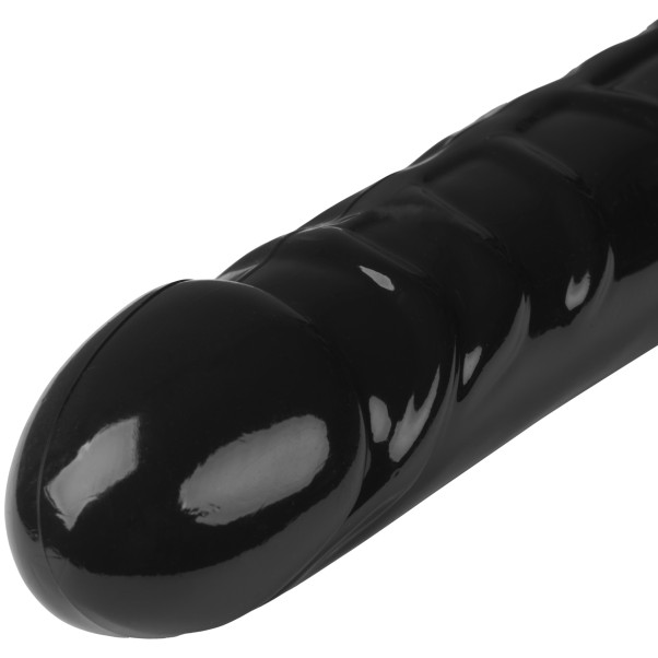 Willie City Black 2-Way Realistische Dubbele Dildo 43 cm