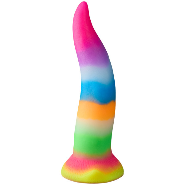 Creature Cocks Unicorn Kiss Glow in the Dark Dildo met Zuignap 21,5 cm