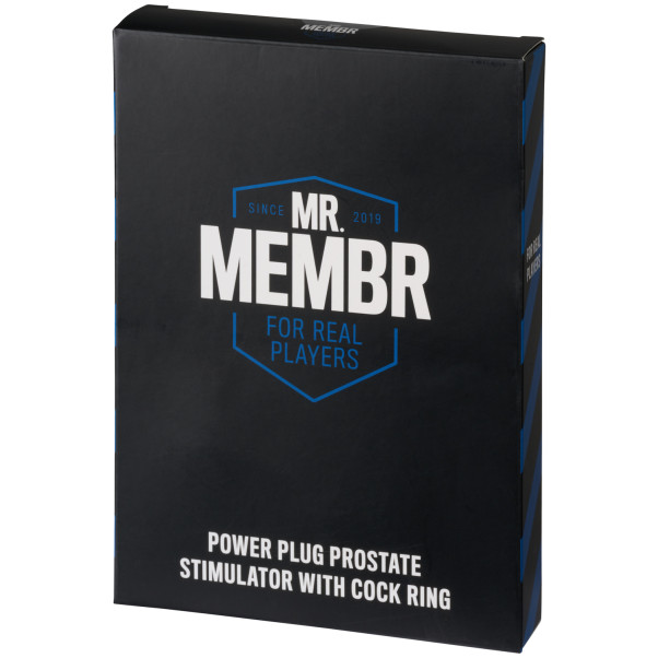MR.MEMBR Power Plug Prostaatstimulator met Cockring