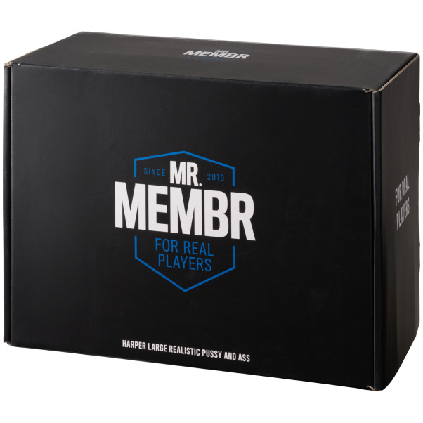 MR.MEMBR Harper Large Realistic Pussy and Ass Masturbator