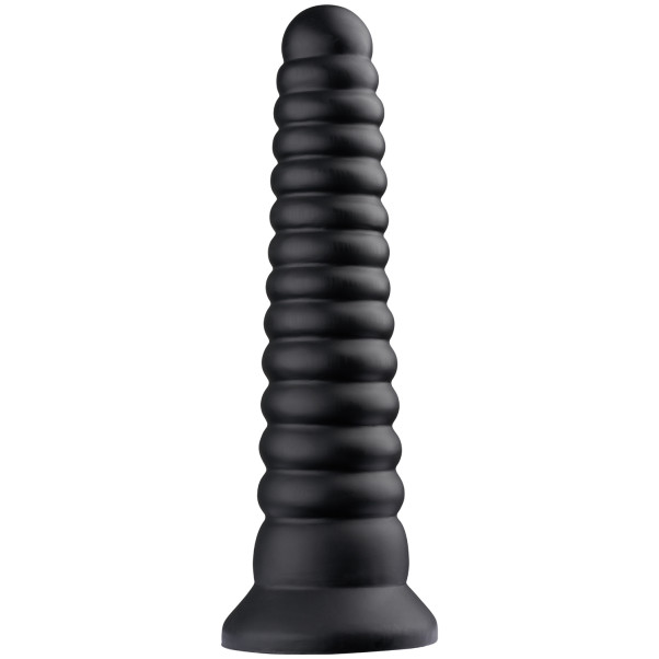 Hismith Black KlicLok Geribbelde Toren Dildo 