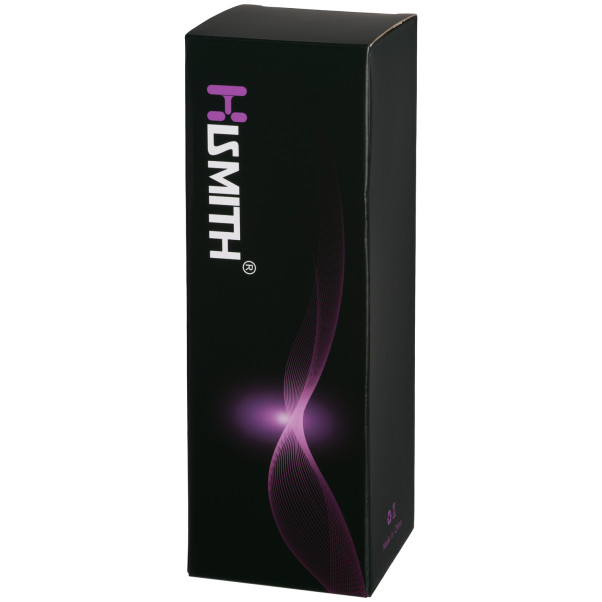 Hismith Black KlicLok Geribbelde Toren Dildo 