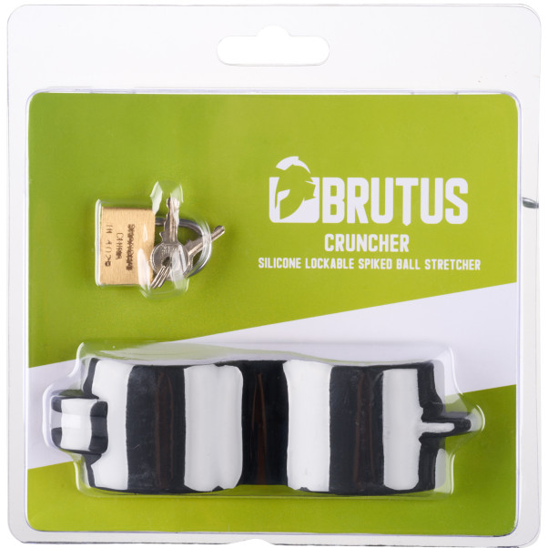 Brutus Cruncher Siliconen Vergrendelbare Spiked Ballstretcher