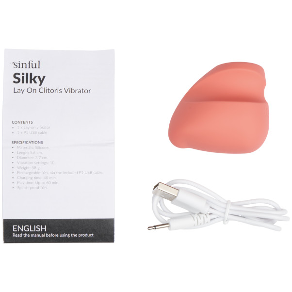 Sinful Silky Lay On Clitoris Vibrator