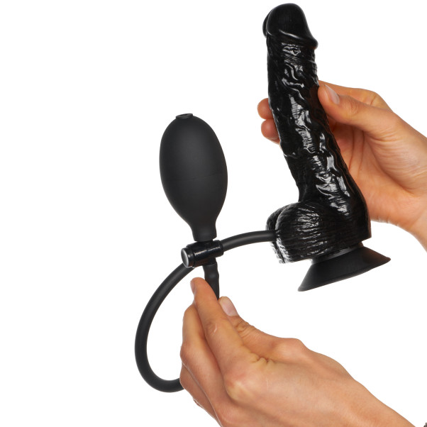 Willie City Realistische Opblaasbare Dildo met Ballen