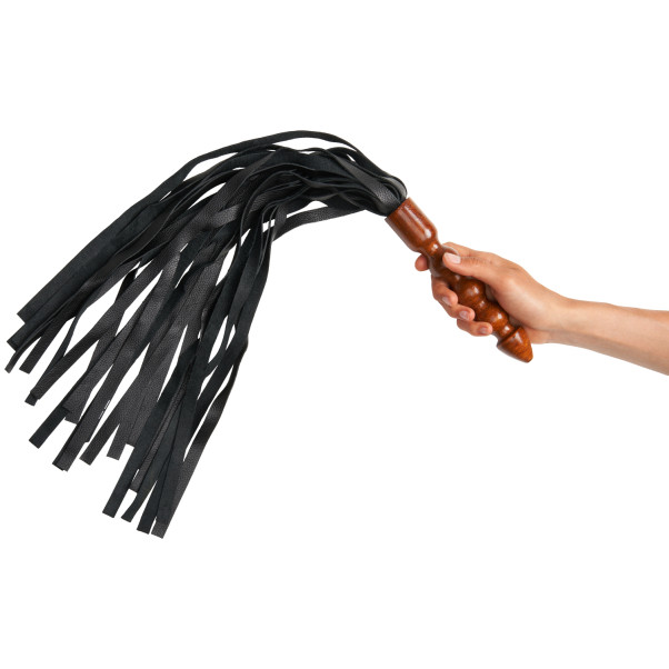 Zado Leren Flogger met Houten Handvat 69 cm