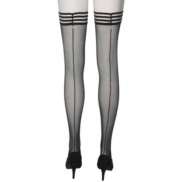 NORTIE Black Arrows Hold-up Kousen Met Achternaad