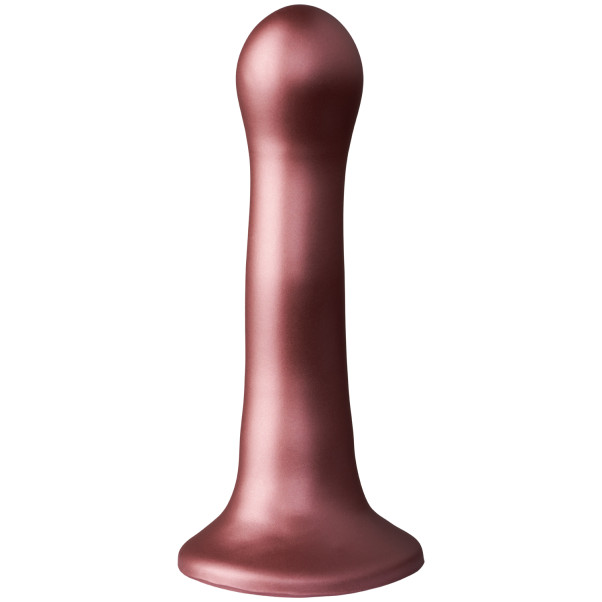 Ouch! Ultra Soft Siliconen Curvy G-Spot Dildo met Zuignap 17 cm