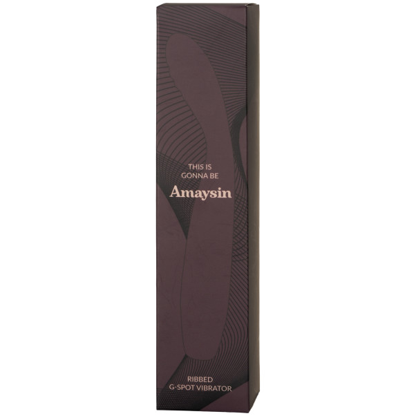 Amaysin Ribbed G-spot Vibrator