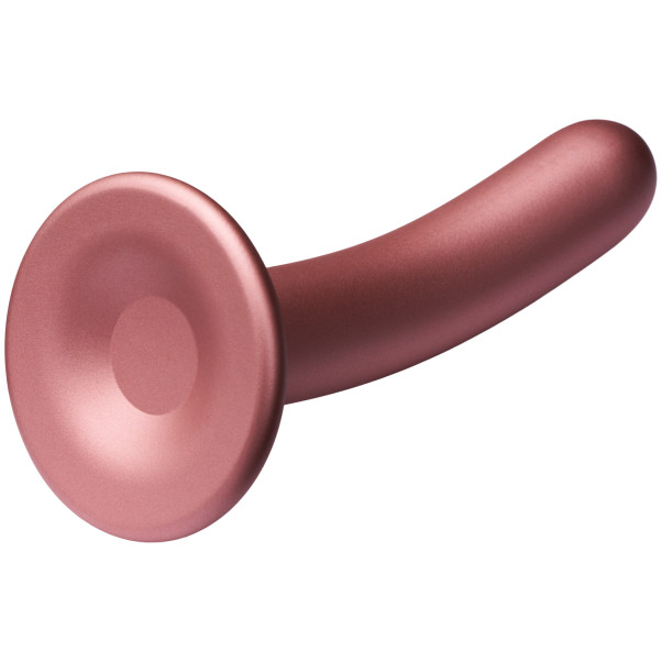 Ouch! Smooth Siliconen G-Spot Dildo met Zuignap 12 cm