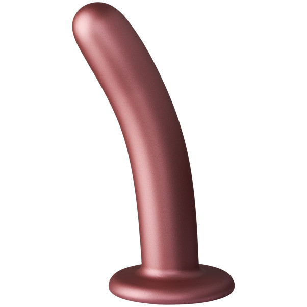 Ouch! Smooth Siliconen G-Spot Dildo met Zuignap 14,5 cm