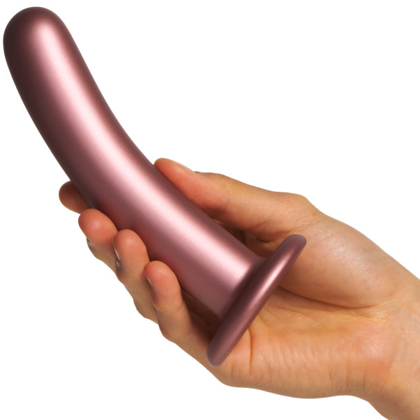 Ouch! Smooth Siliconen G-Spot Dildo met Zuignap 14,5 cm