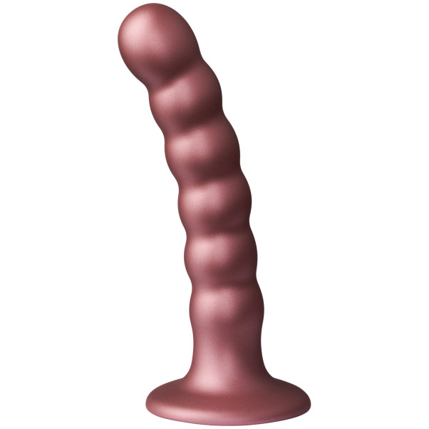 Ouch! Beaded Siliconen G-Spot Dildo met Zuignap 13 cm