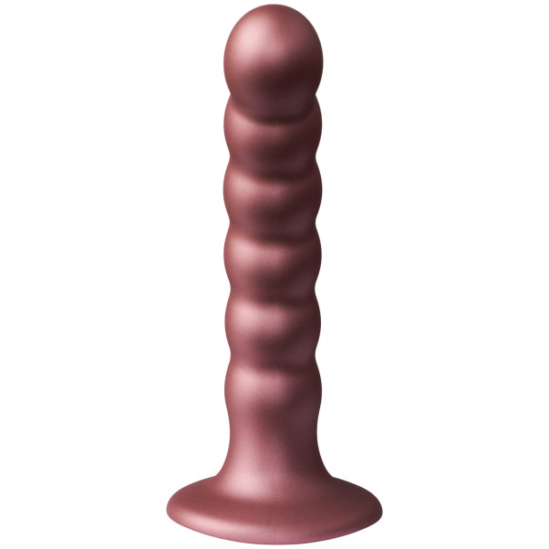 Ouch! Beaded Siliconen G-Spot Dildo met Zuignap 13 cm