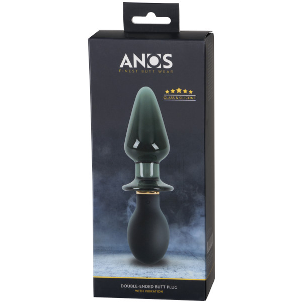 Anos Double-Ended Vibrerende Buttplug