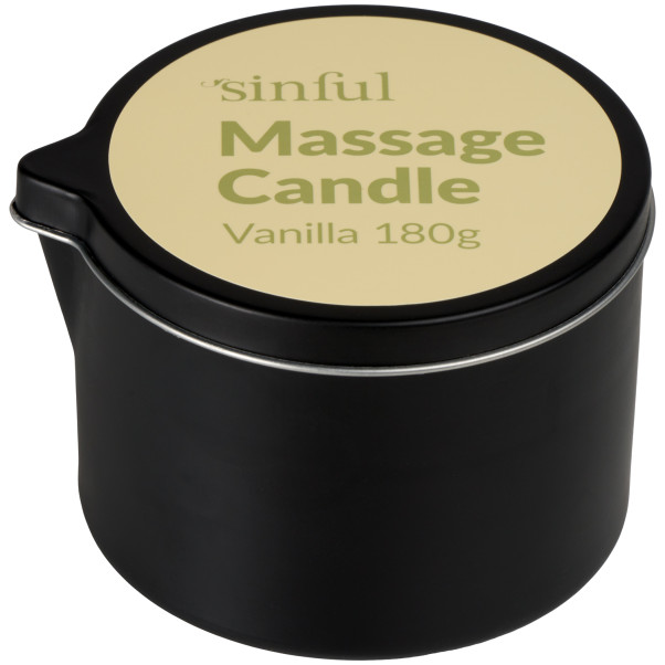 Sinful Vanilla Massagekaars 180 g