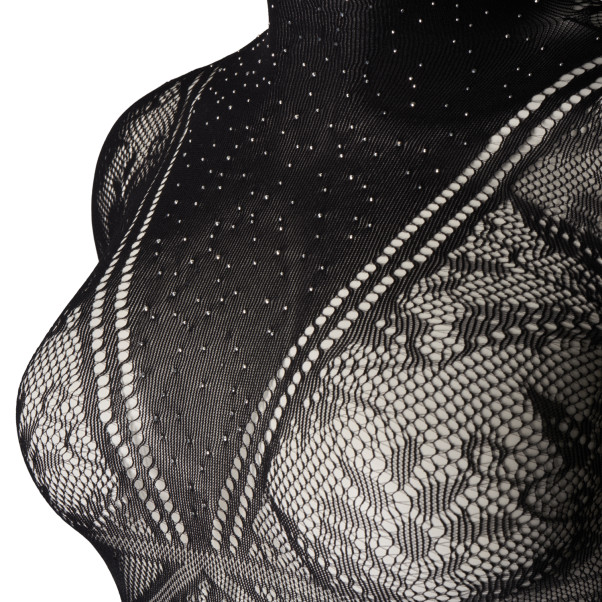 NORTIE Lotus Bodystocking met Simili Steentjes Plus Size