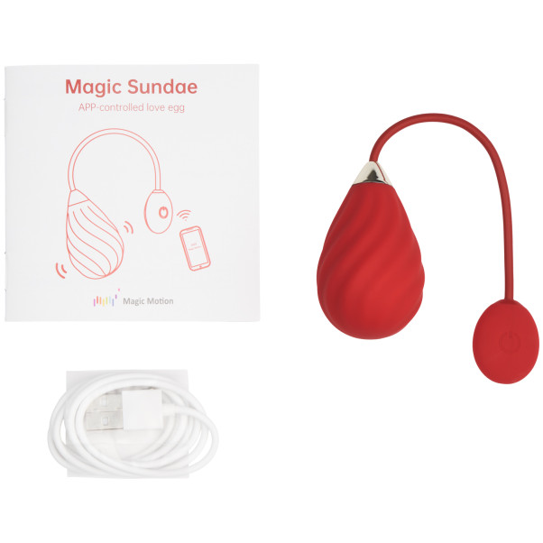 Magic Motion Magic Sundae Vibrerend Ei met Afstandsbediening