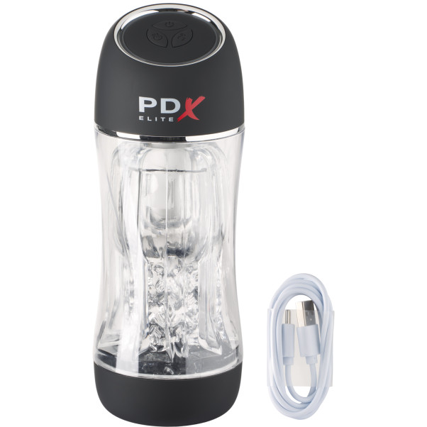 PDX Viewtube Pro See-Thru Vibrerende Stroker