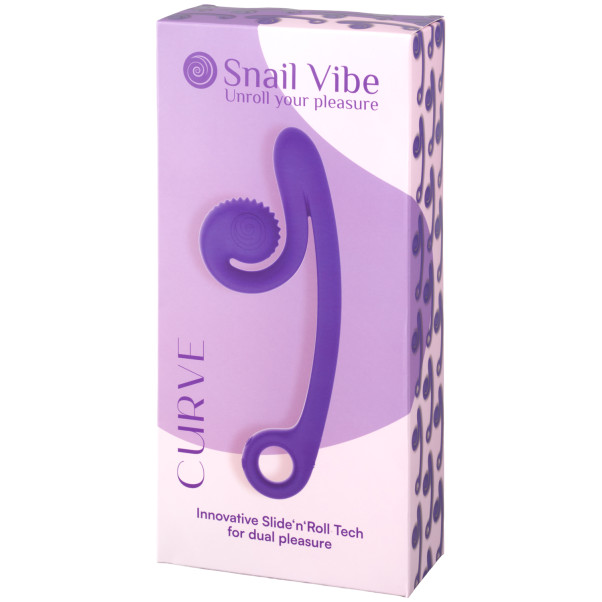 Snail Vibe Curve Oplaadbare Dubbele Stimulator