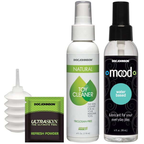 Vac-U-Lock Dual Density Strap-On Ultraskyn-set