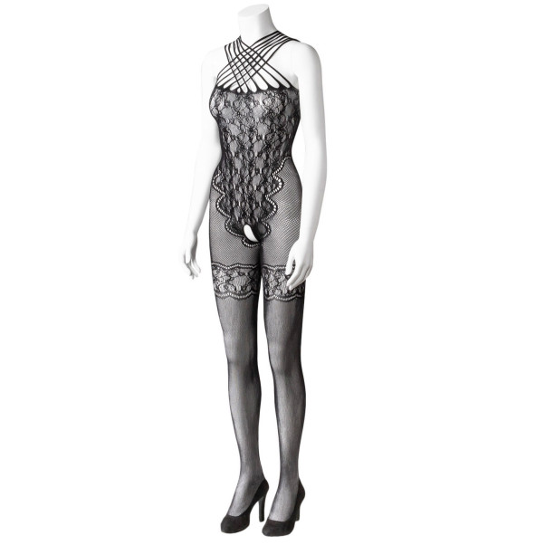 NORTIE Helga Kruisloze Kanten Catsuit