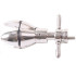 Asslock Metalen Buttplug
