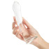 Sinful Curvy Clear Glazen Dildo