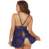 Seven 'til Midnight Babydoll Set Blauw