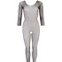 NO: XQSE Net Catsuit met Mouwen