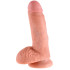 King Cock Realistische Dildo met Ballen 18 cm