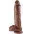 King Cock Balls Realistische Dildo met Zuignap 25,4 cm