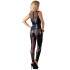 Cottelli Wetlook Catsuit met Rits