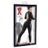 Late X Latex Catsuit met Open Rug