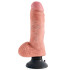 King Cock Realistische Vibrator met Ballen 20 cm