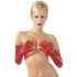Late X Lange Rode Latex Handschoenen