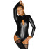Noir Handmade Monarch Bodystocking met Rits