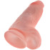King Cock Chubby Balls Dildo met Zuignap 23 cm