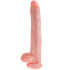King Cock Realistische Dildo met Ballen 35 cm